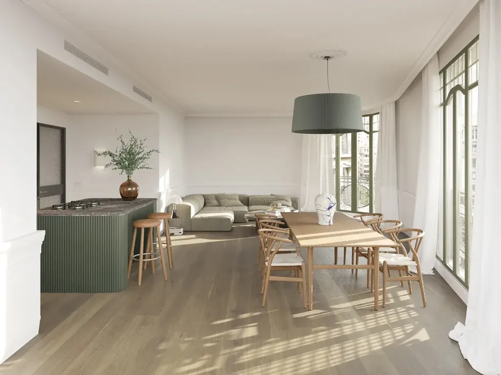 Una residencia elegante y equilibrada