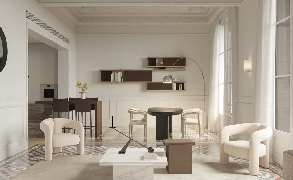 Una elegante residencia