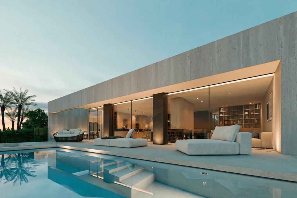 A contemporary and secure home