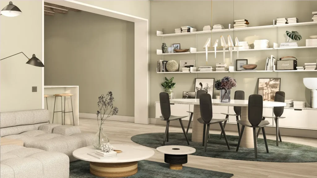 With updated modern comforts.