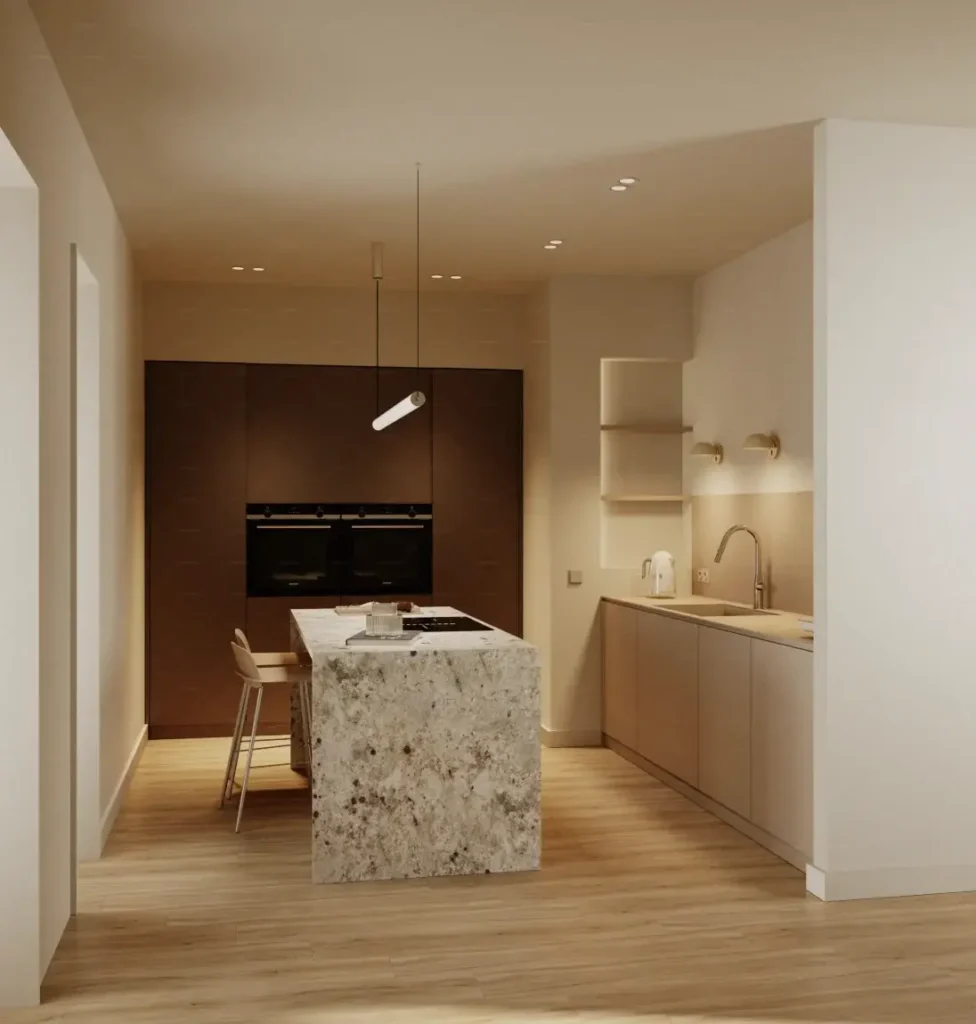 Beautifully designed living space in one of Barcelona's most sought-after neighborhoods.