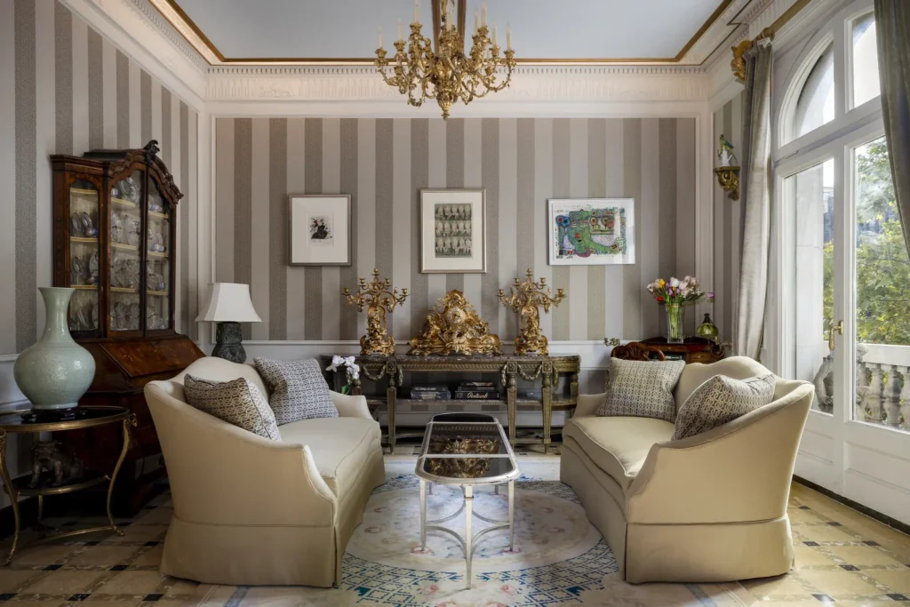 An apartment with views over Avinguda Diagonal.
